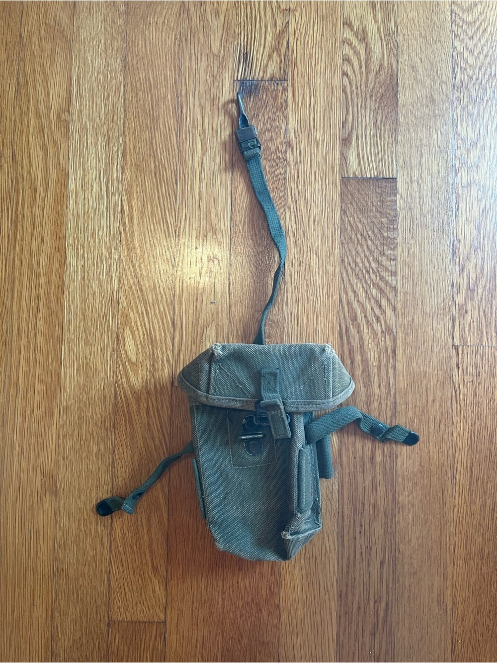 Vintage Vietnam US Military Canvas Ammunition Magazine Pouch